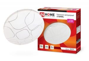 Светильник светодиодный IN HOME DECO 24Вт 6500К 230В 1560лм 300мм Глория 