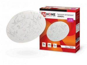 Светильник светодиодный IN HOME DECO 18Вт 6500К 230В 1170лм 230мм бамбук