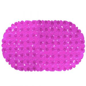Коврик для ванной Spa AQUA-PRIME Bubble Lattic 39*69 см вишнёвый
